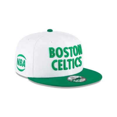 Boston Celtics Gorra | New Era NBA City Edition 9fifty Snapback Cap Mexico - Blancos